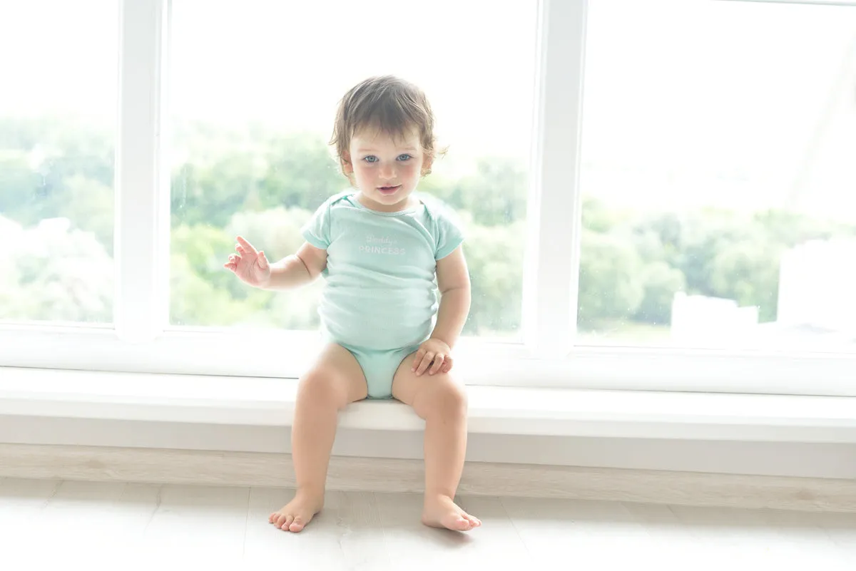 Infant Girls Long Sleeve Onezies and Track Sweatpants