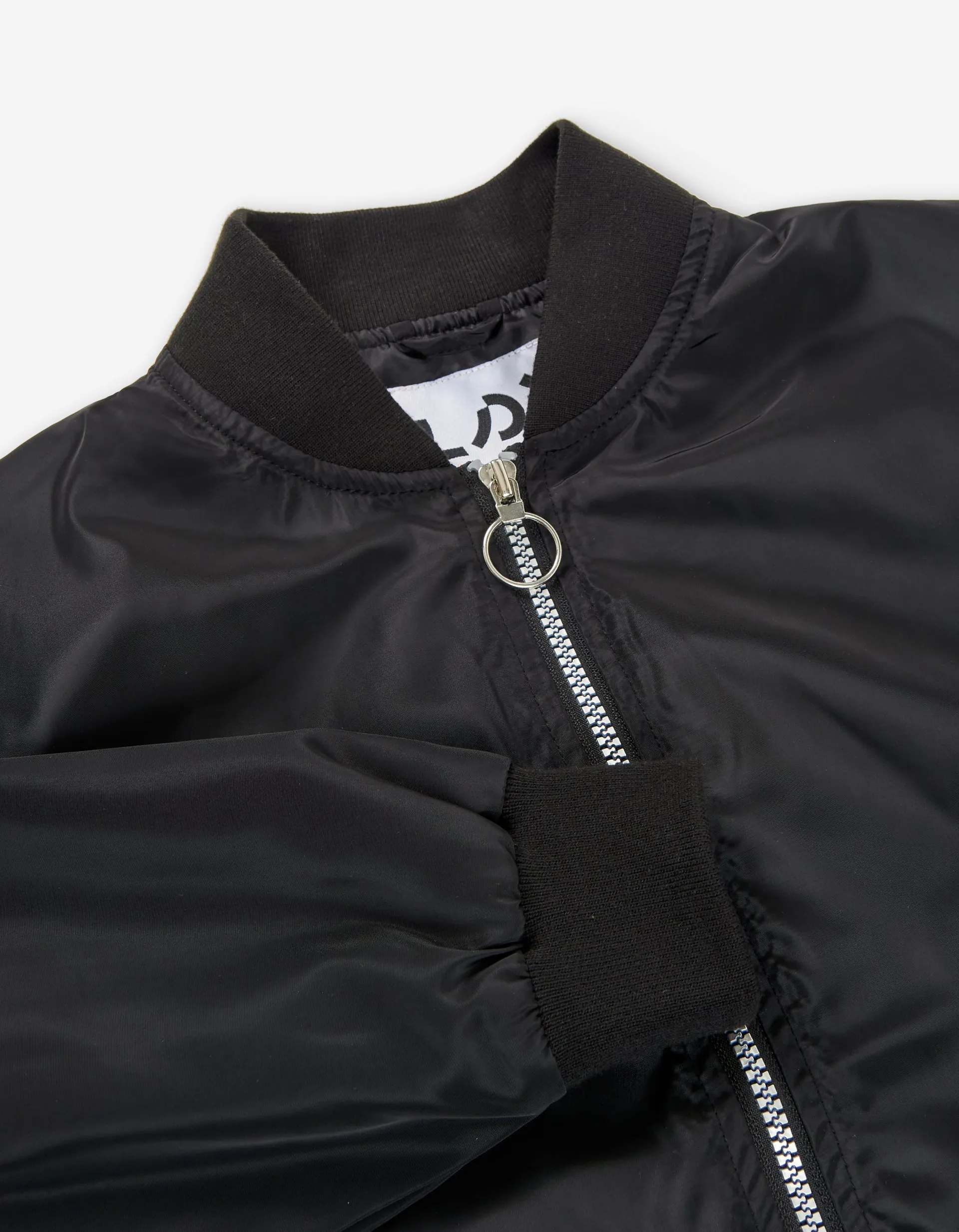 jacket bomber style - black