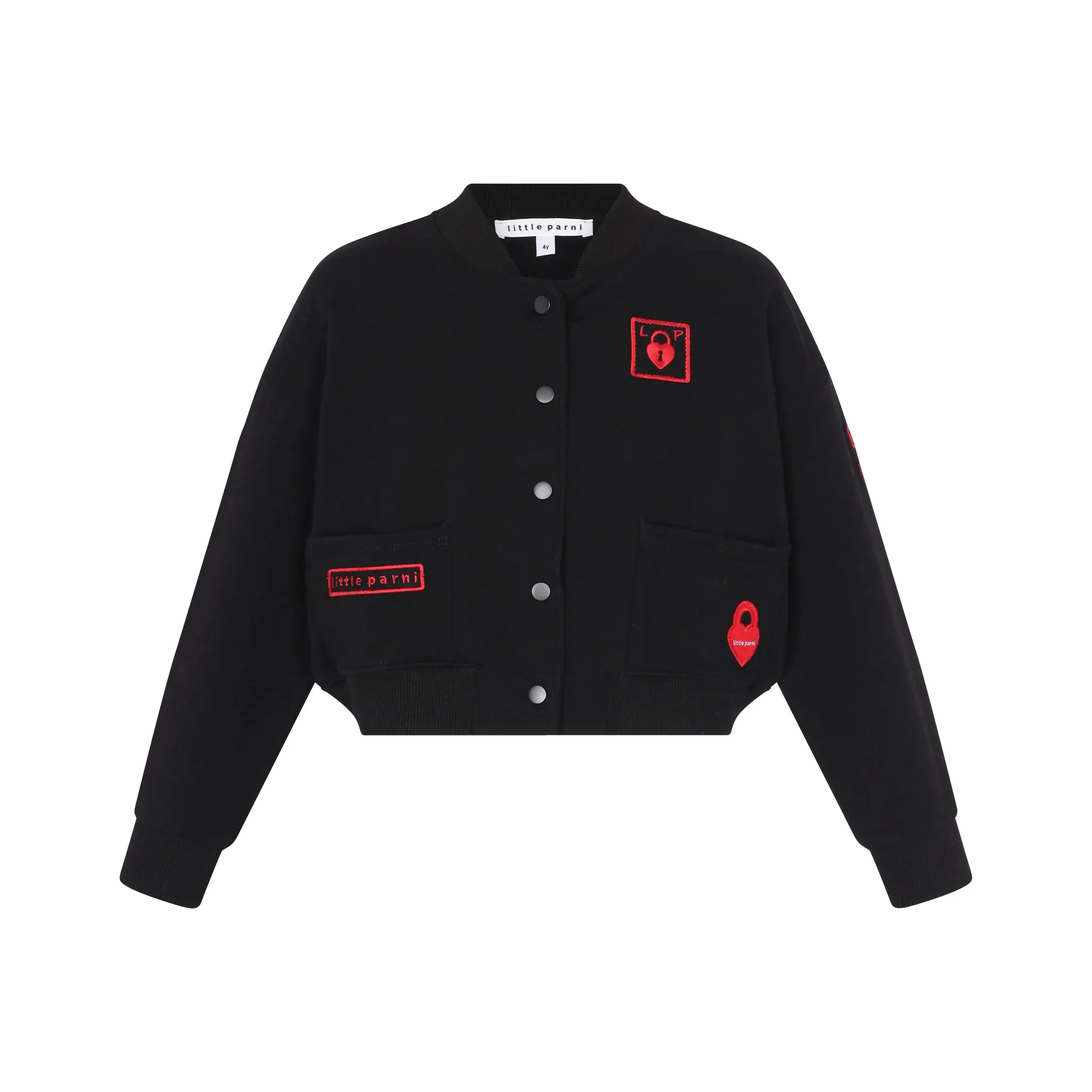 Kids Multi-Patch Bomber Jacket