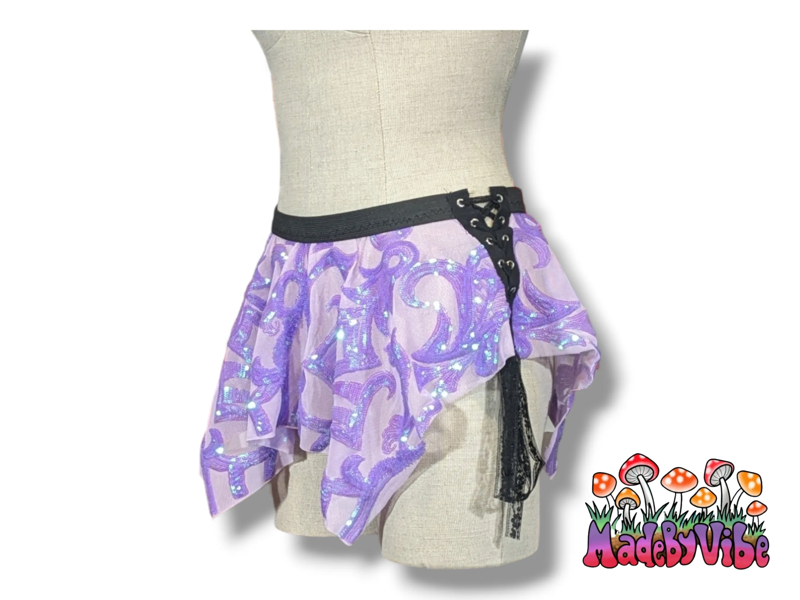 Lavender Haze Pixie Skirt - Ready to Ship