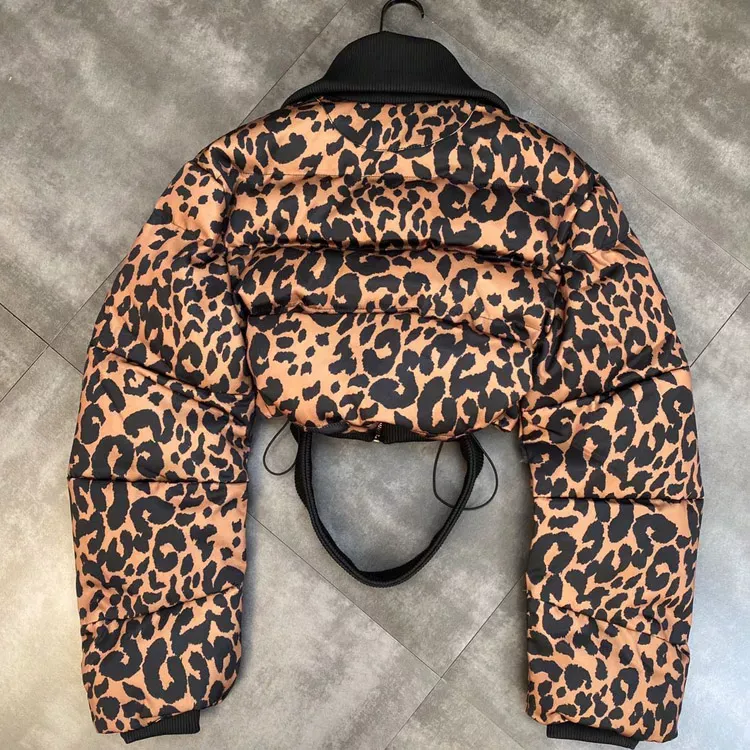 Leopard Puffy Coat
