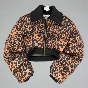 Leopard Puffy Coat