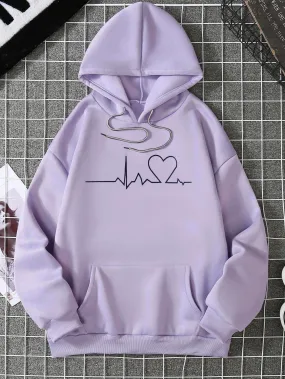 LILAC HOOIDE HEART VEIN