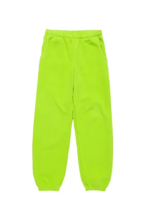 ME. Reverse Brushed Sweatpant - Acid Lime