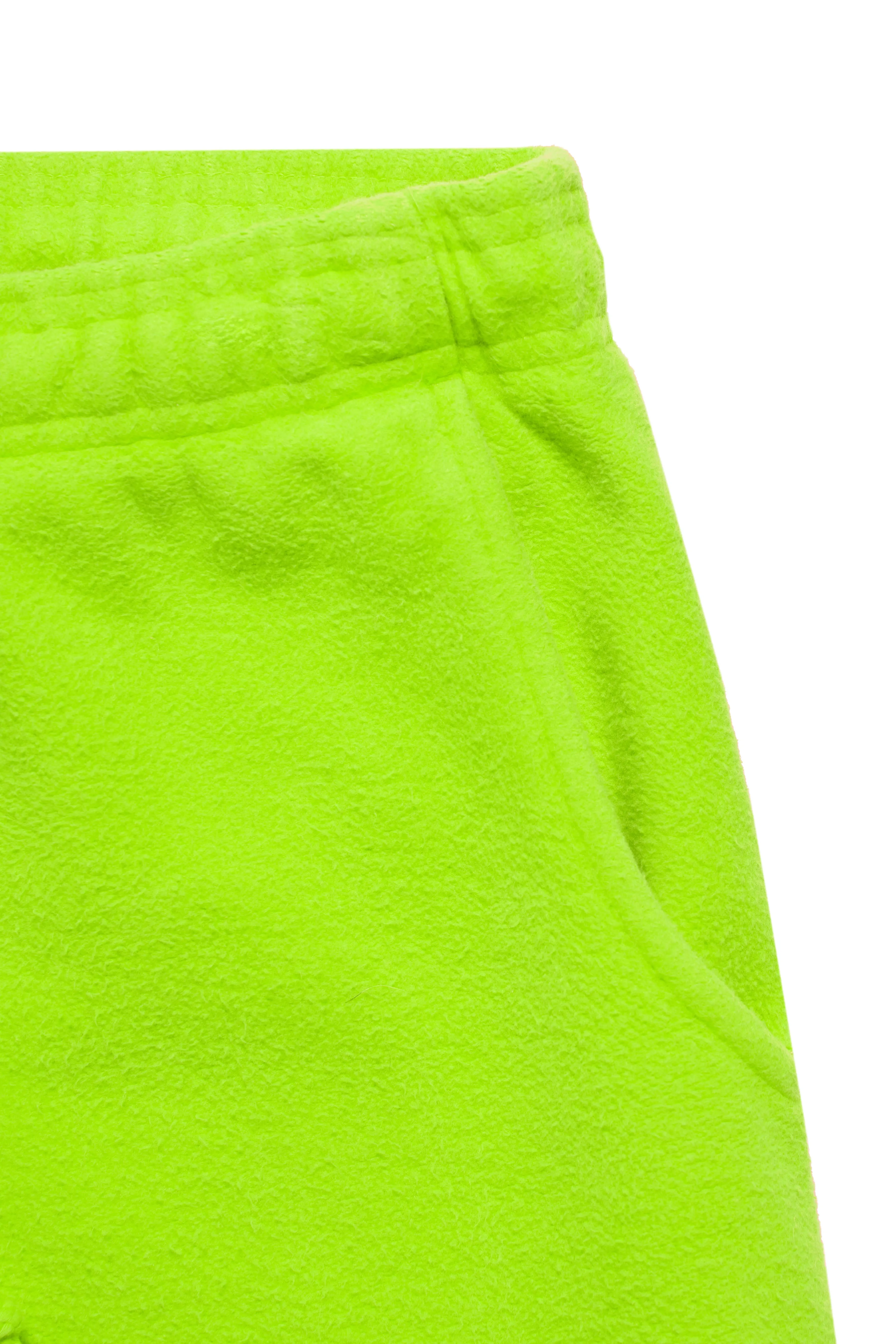 ME. Reverse Brushed Sweatpant - Acid Lime