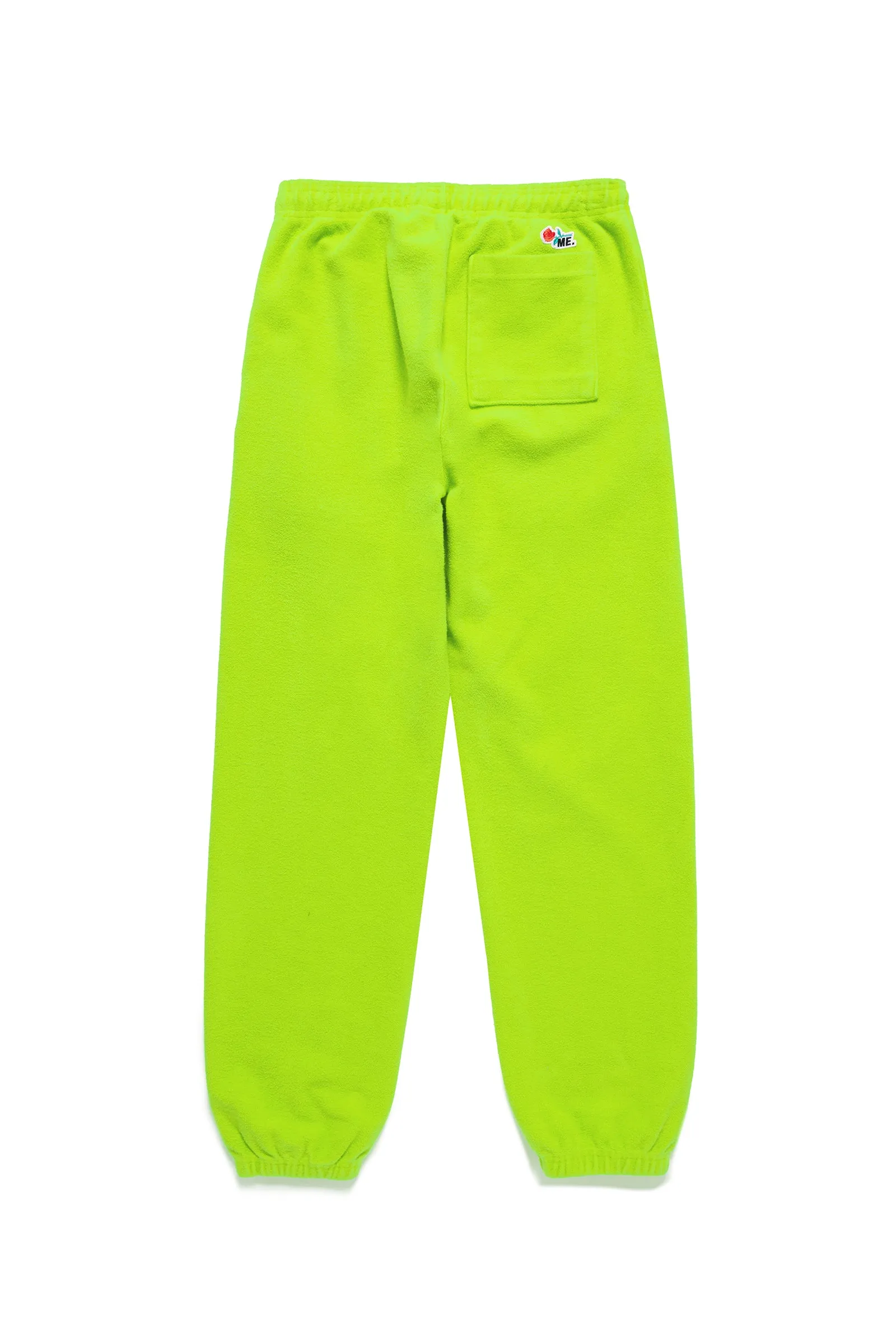 ME. Reverse Brushed Sweatpant - Acid Lime