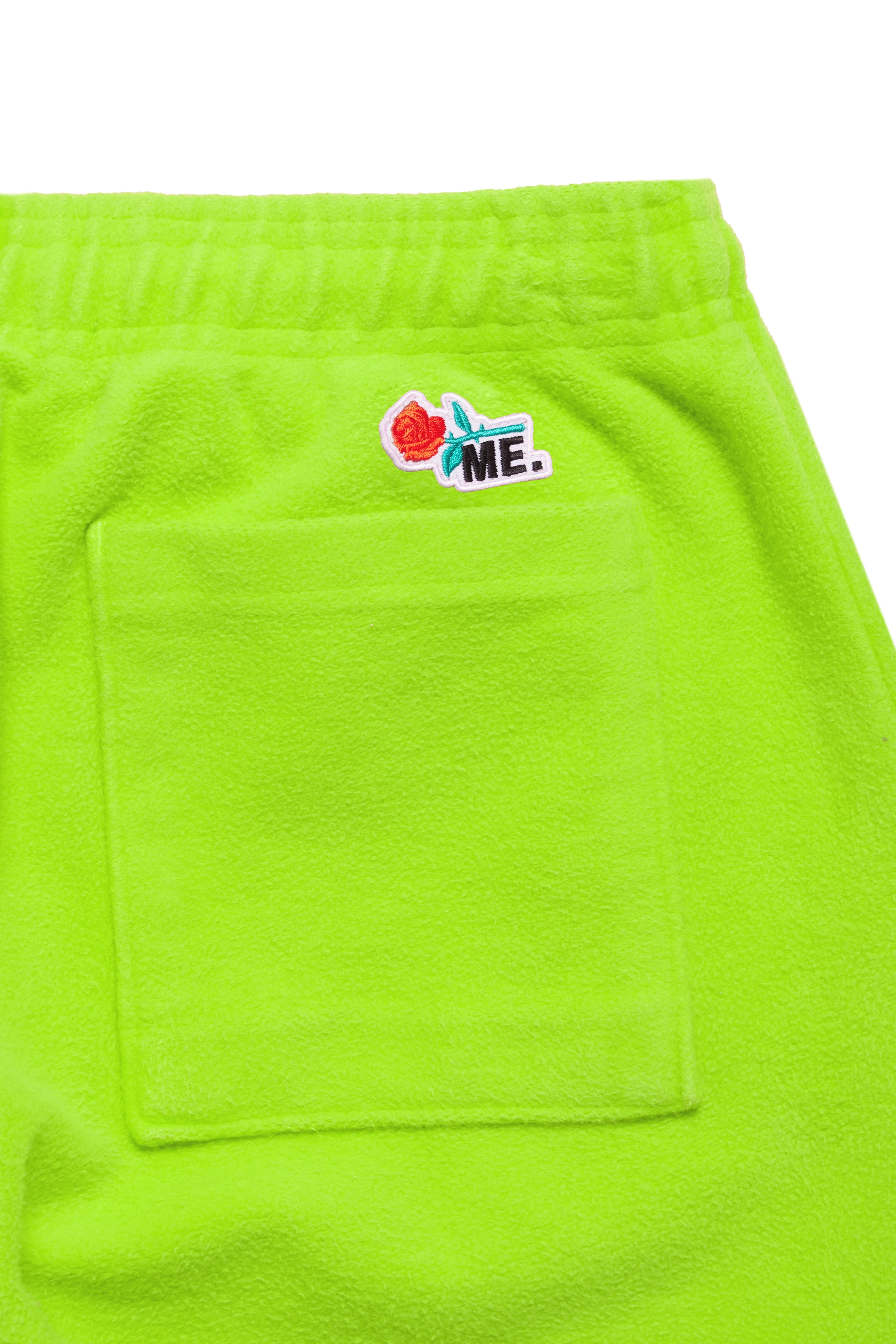 ME. Reverse Brushed Sweatpant - Acid Lime