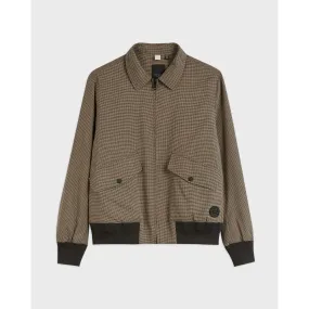 Men Mmo-Xtreme-Puppytooth Bomber - Lt-Brown