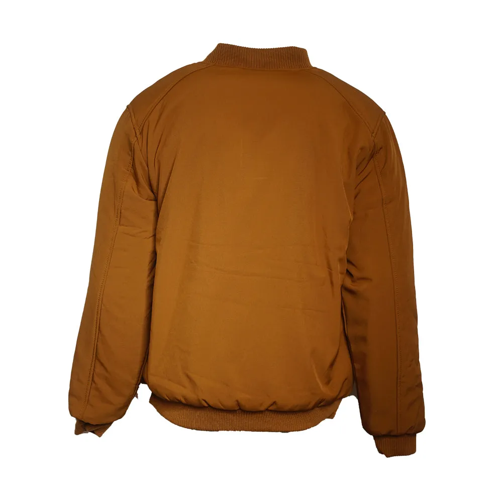 Men's Jacket Multi Pocket Water Resistant Industrial Uniform Casual Bomber Work