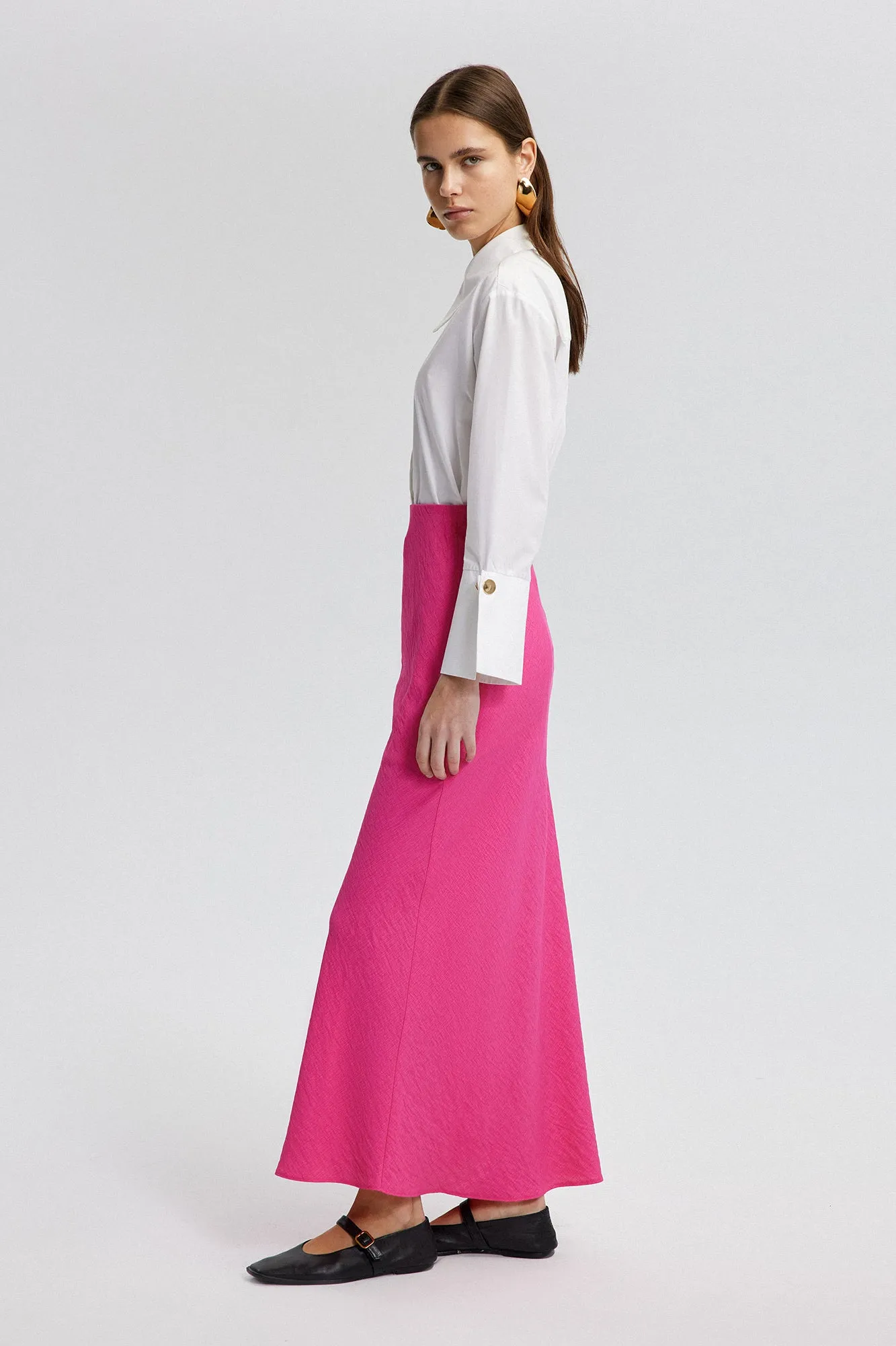 NATUREL TEXTURED SKIRT
