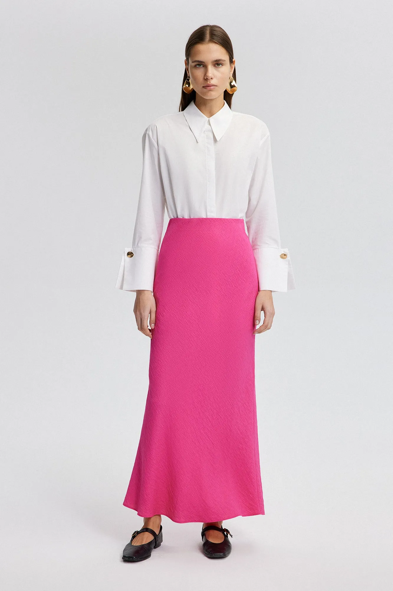 NATUREL TEXTURED SKIRT