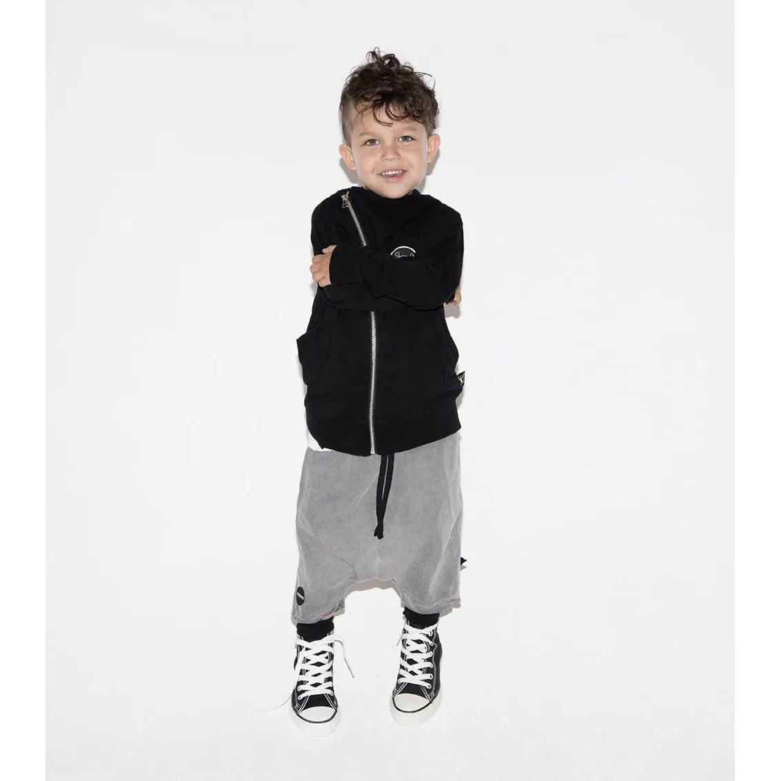 Nununu Black light zip hoodies