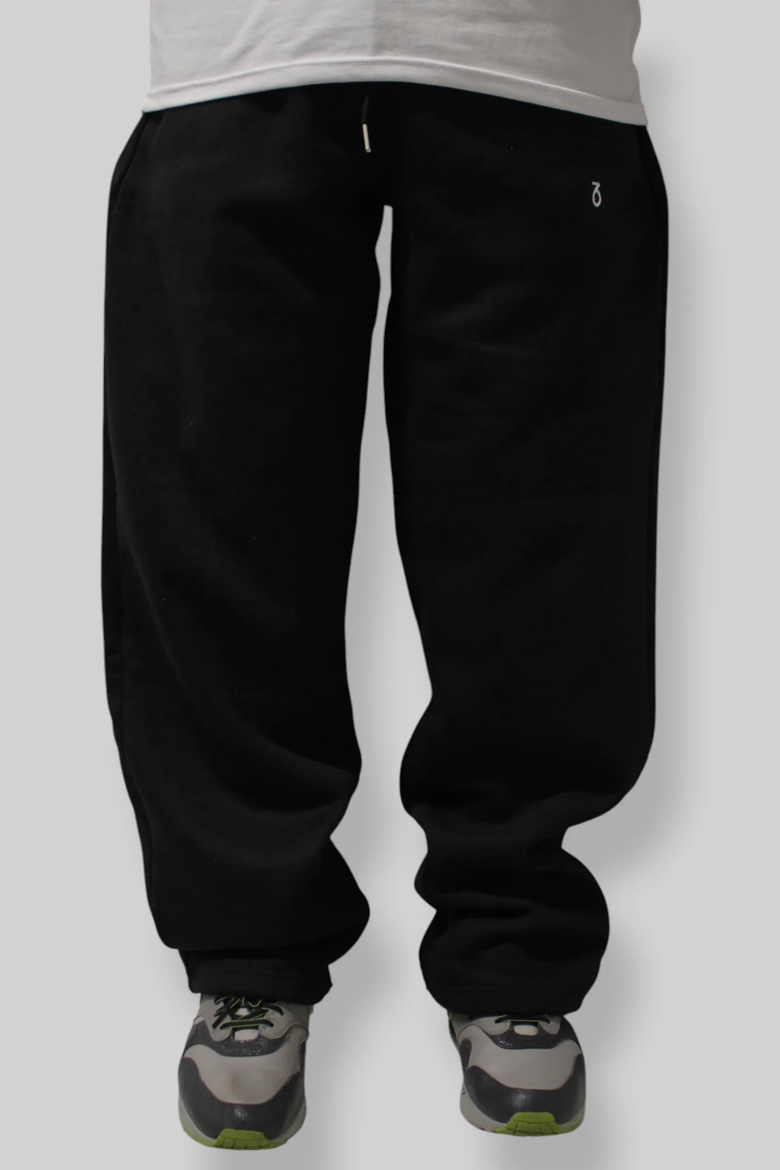 OG Baggy Fit Classic Logo Sweatpants (Black)