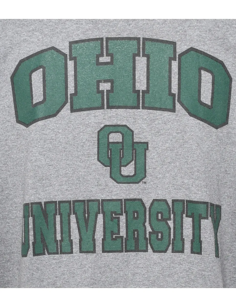 Ohio University Printed T-shirt - L