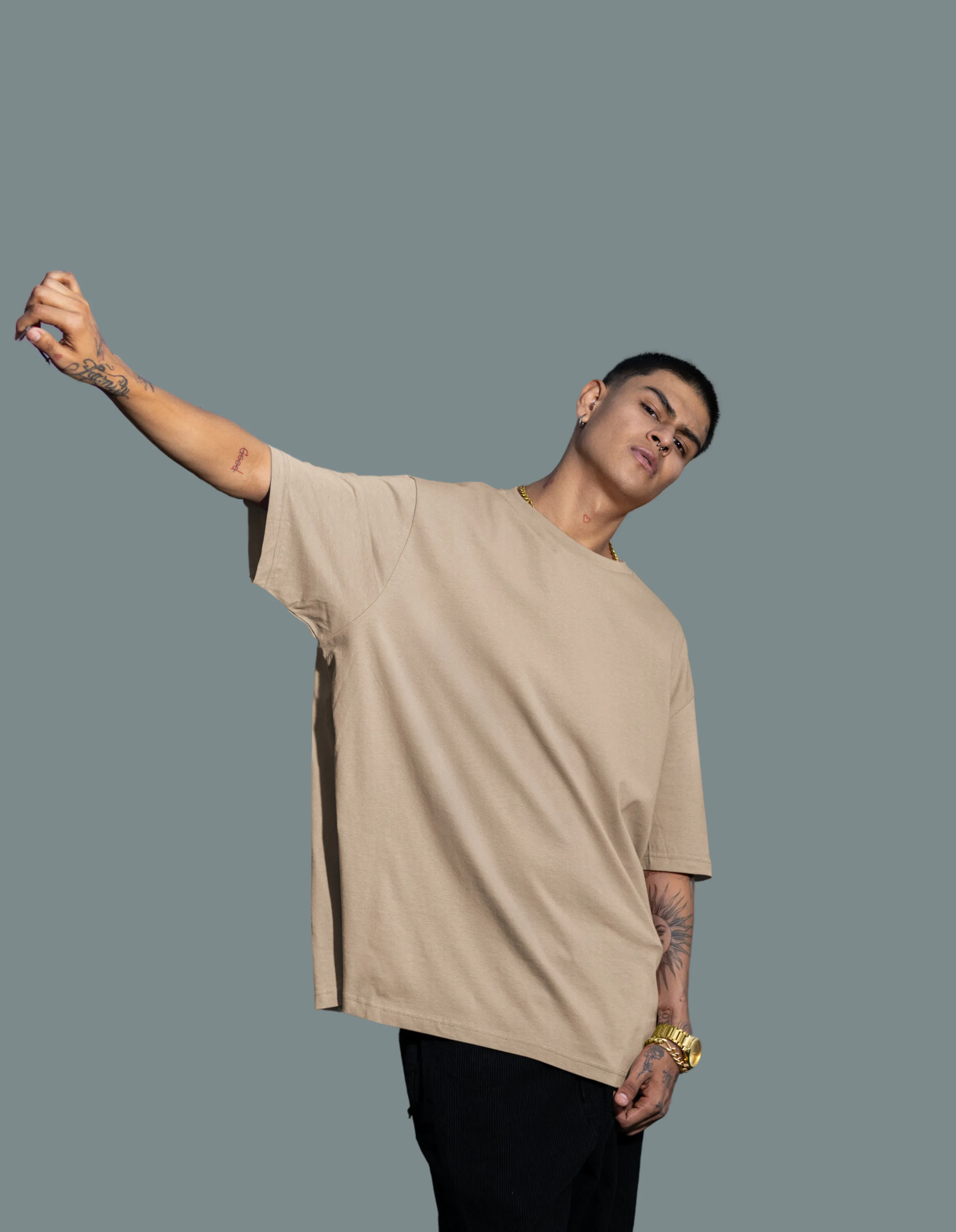 Oversized T- Shirt Men - Brain Drain