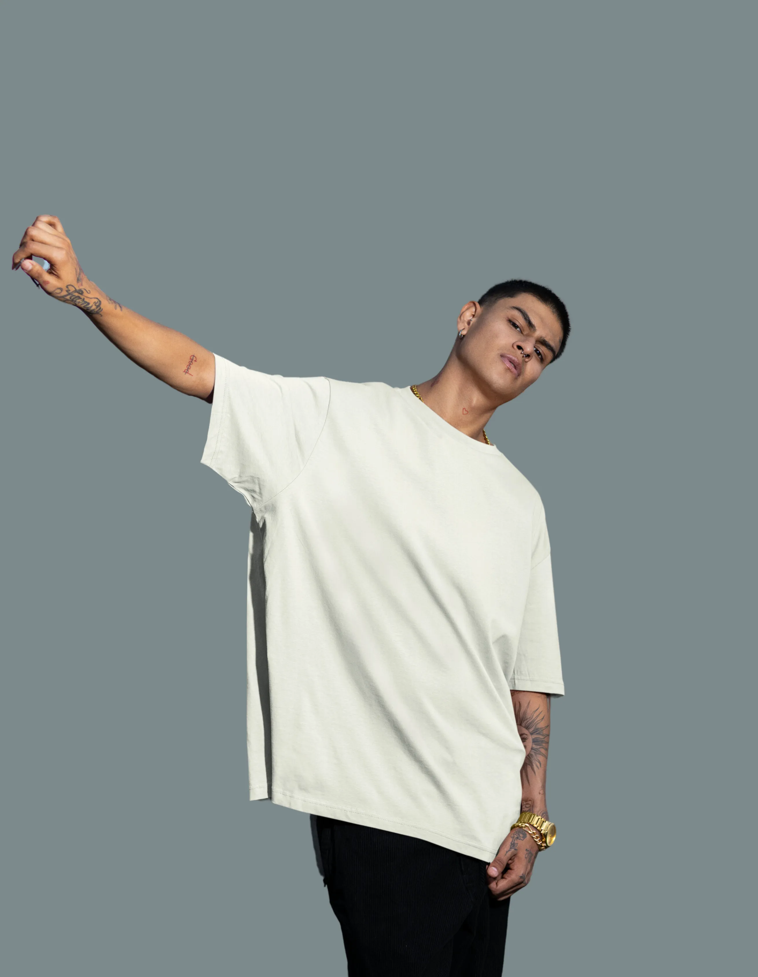 Oversized T- Shirt Men - Brain Drain