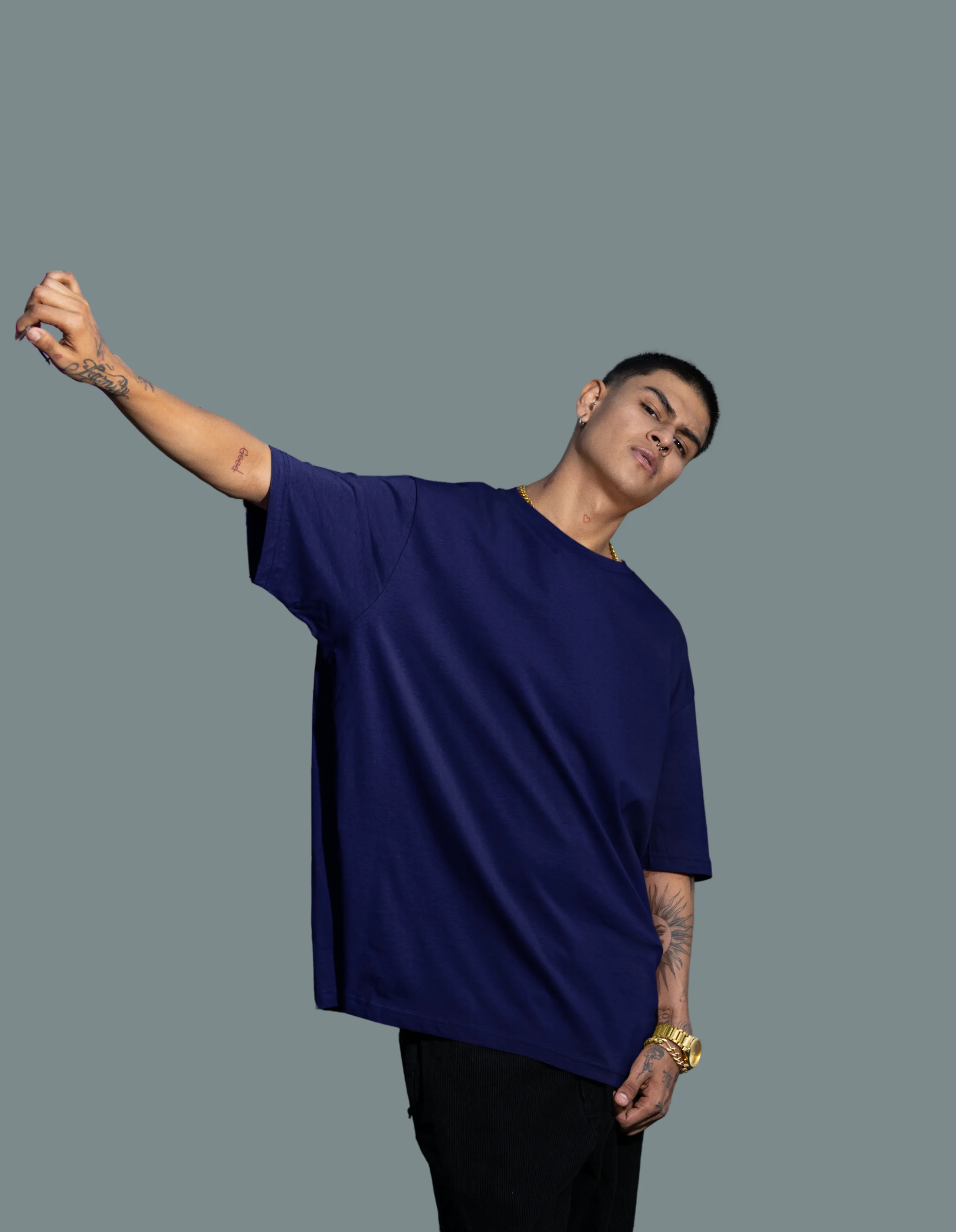 Oversized T- Shirt Men - Brain Drain