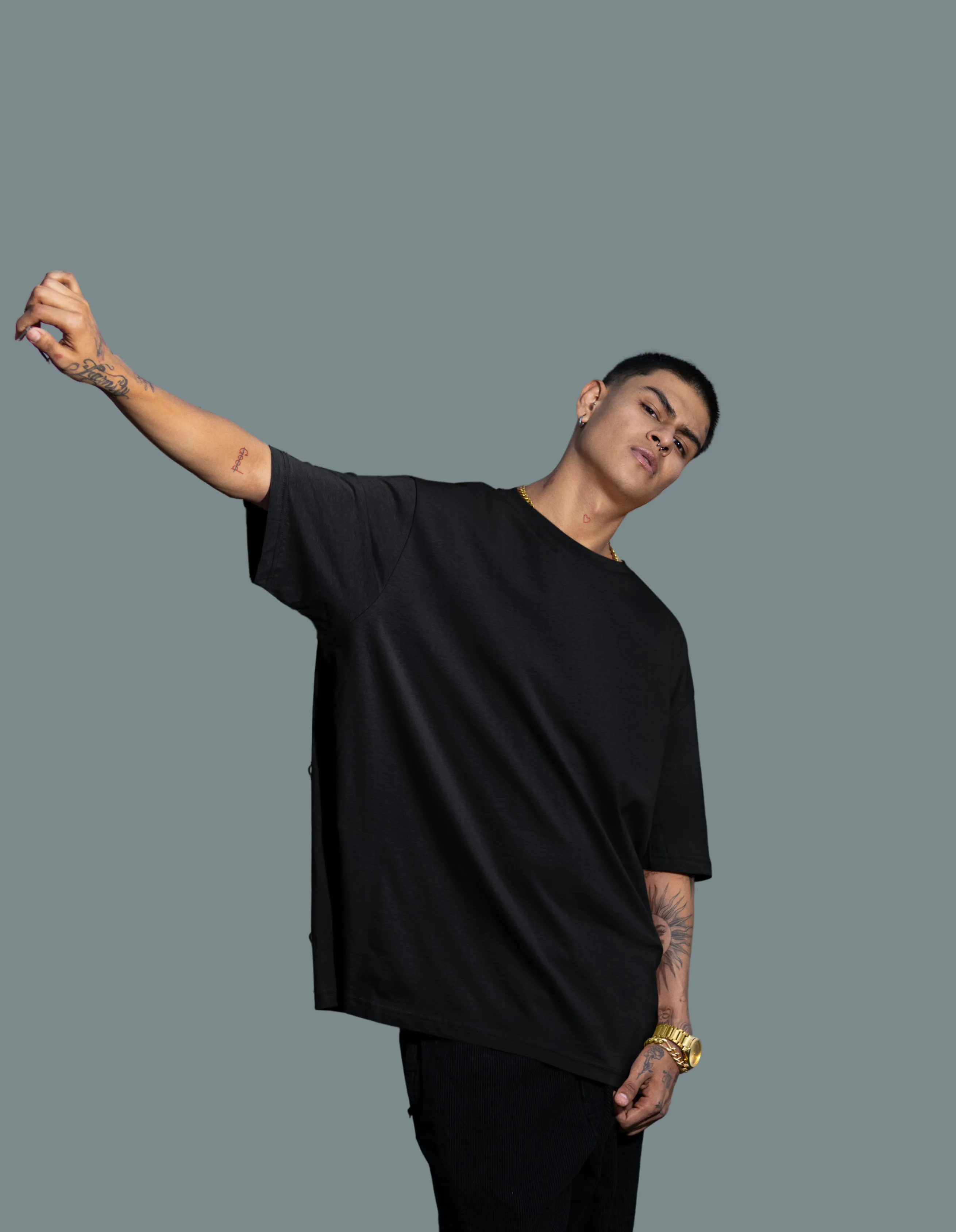 Oversized T- Shirt Men - Brain Drain