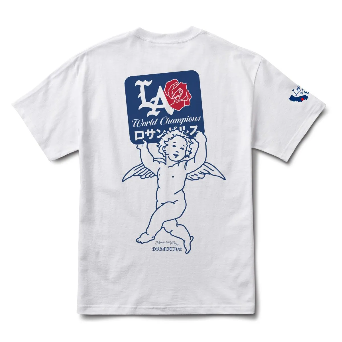 PRIMITIVE Dodgers Champs Tee