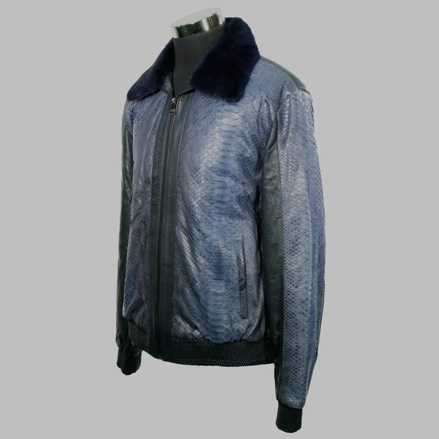 Python/Leather Jacket