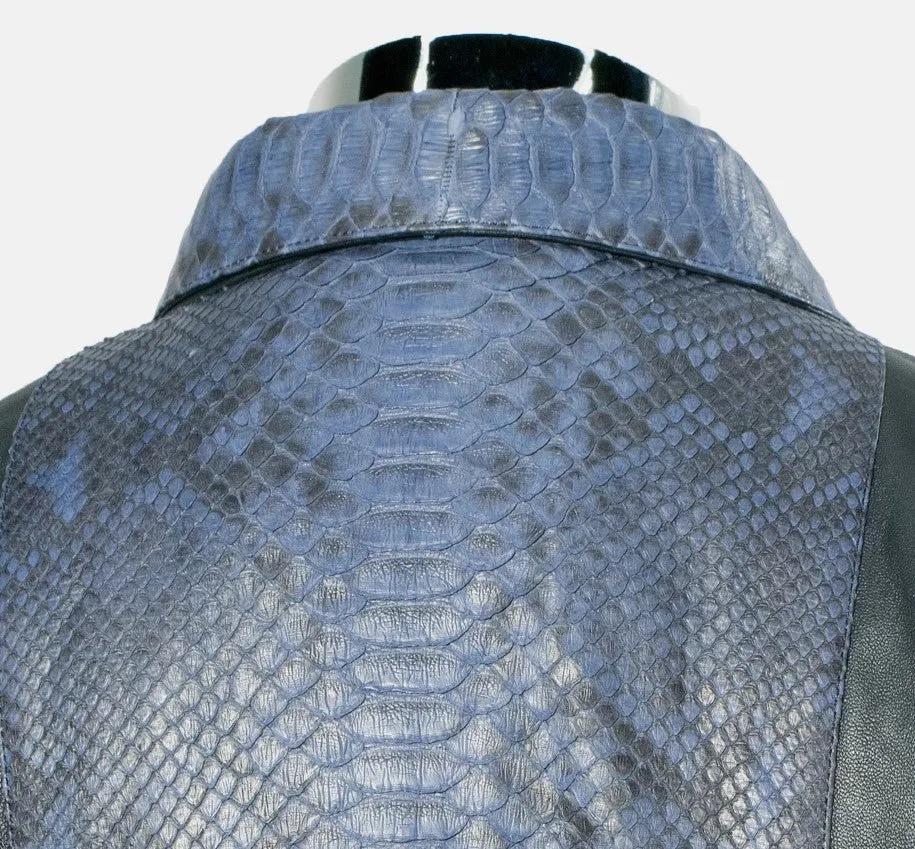 Python/Leather Jacket