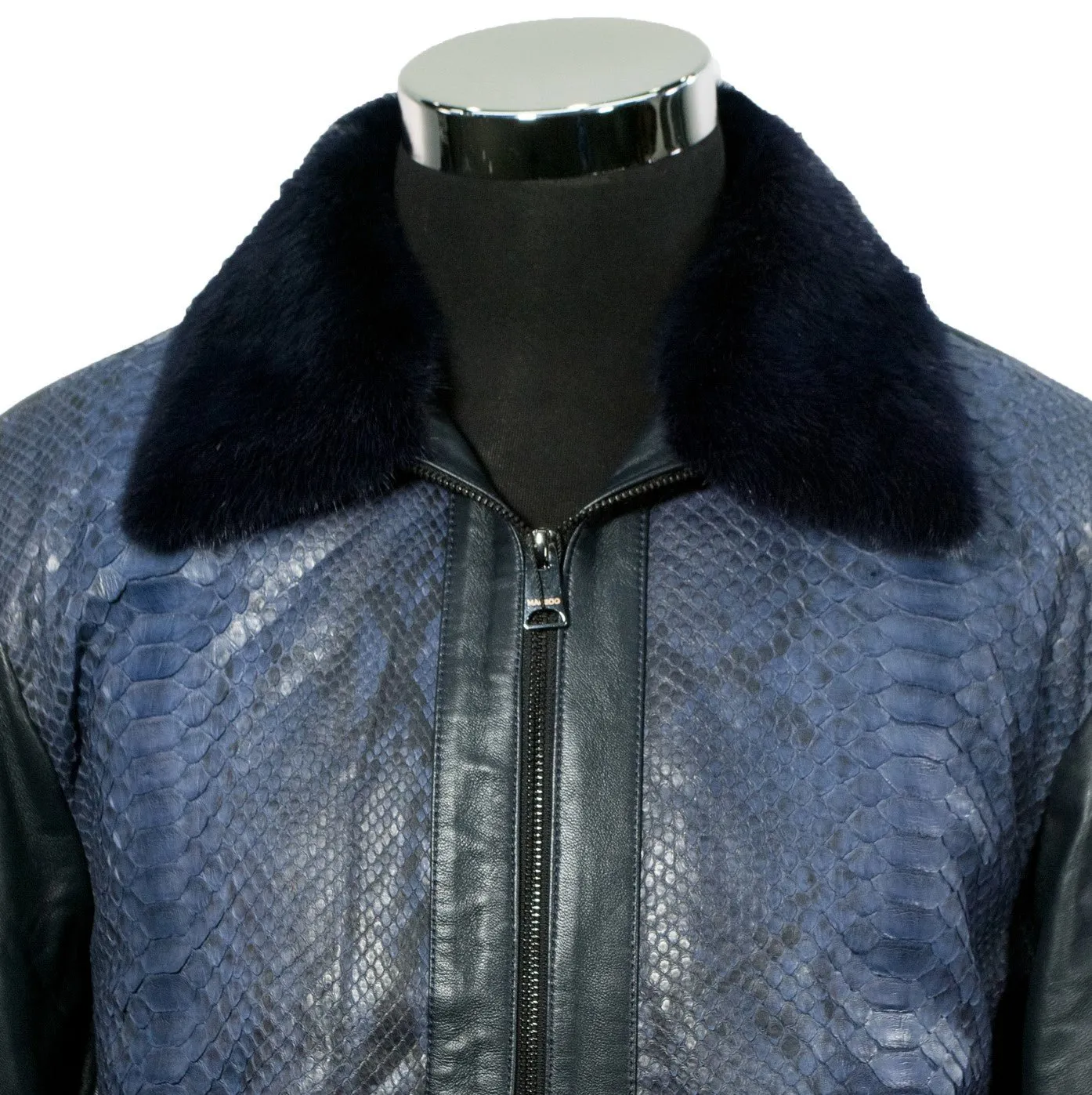 Python/Leather Jacket