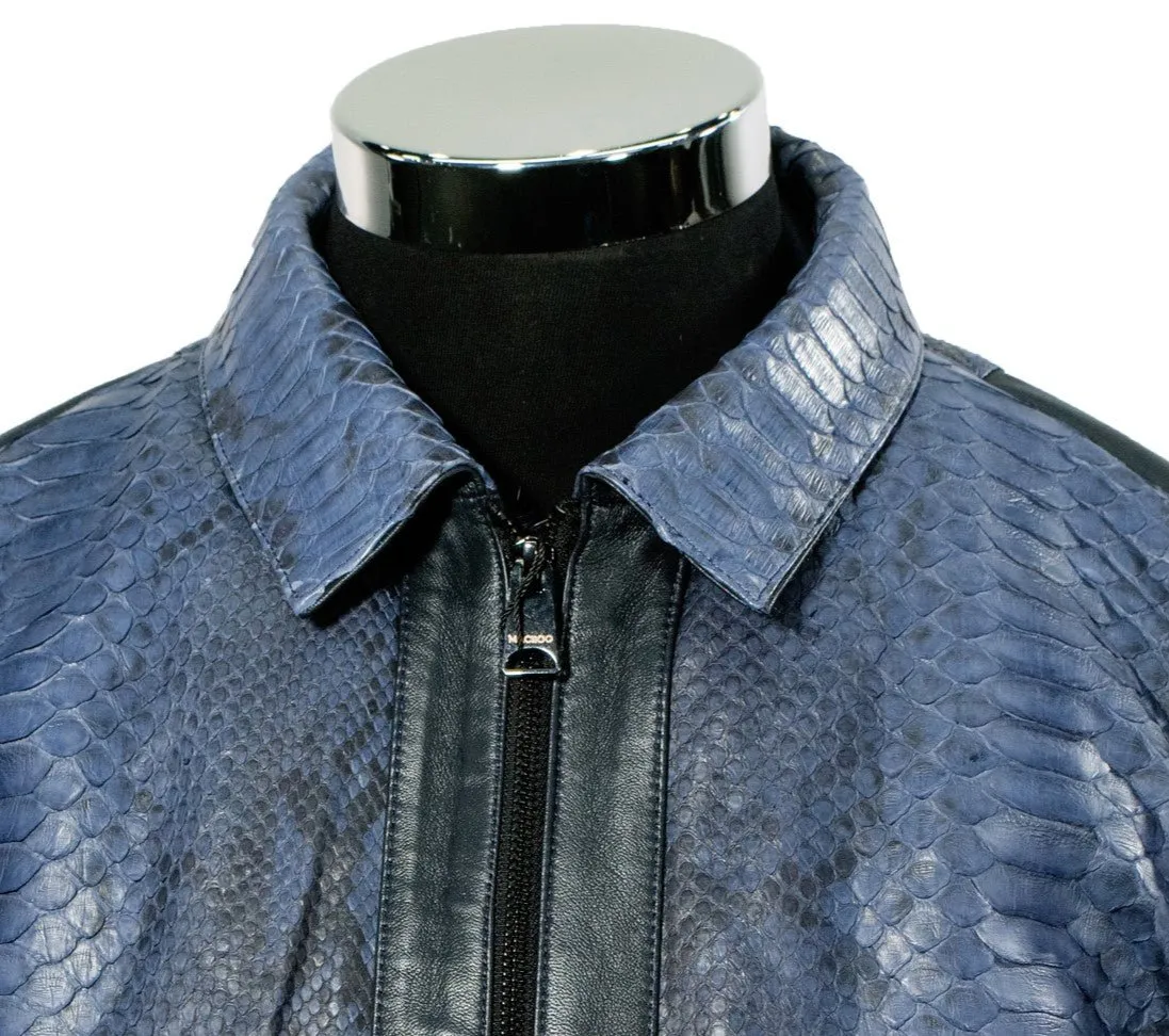 Python/Leather Jacket