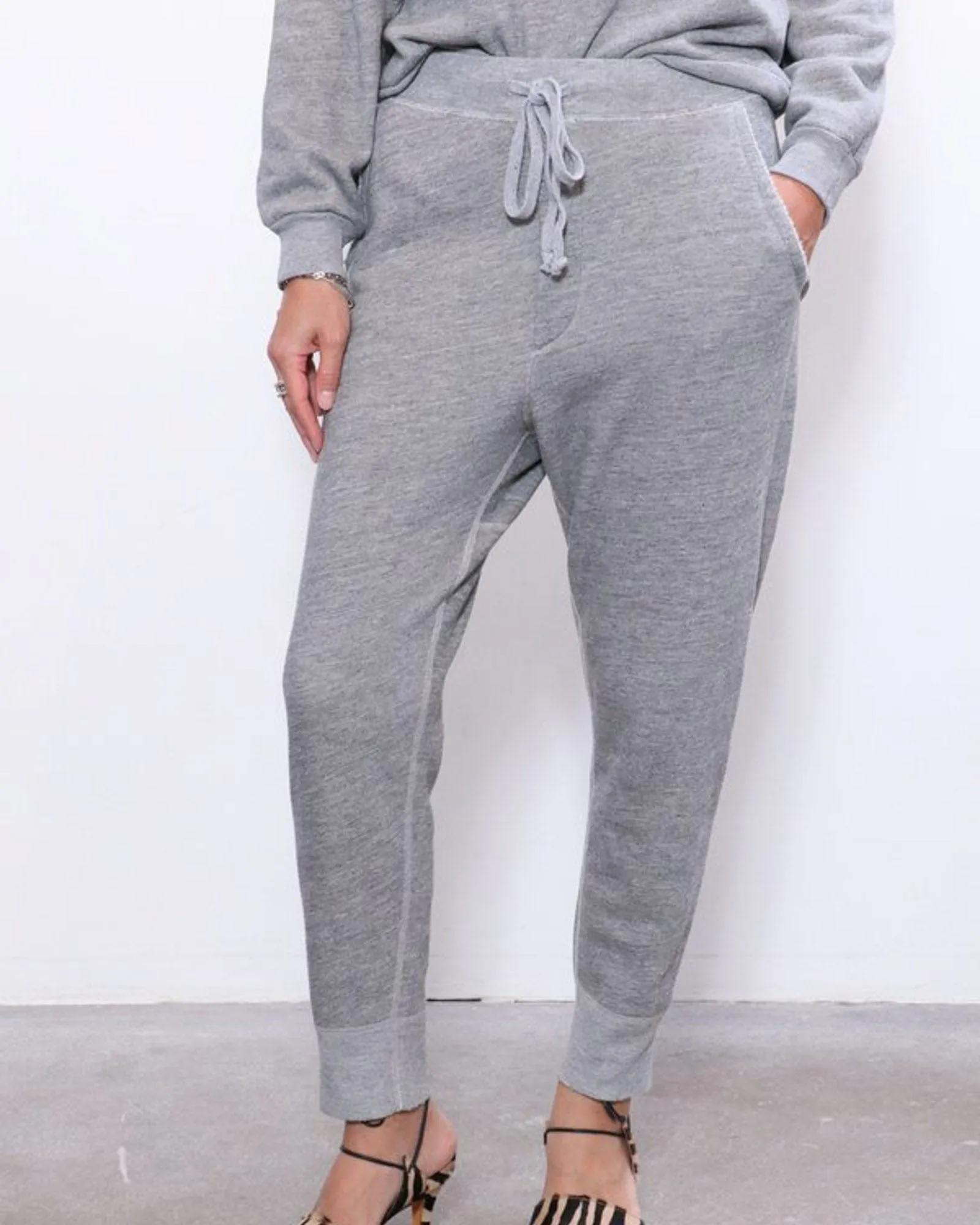 "Nolan" Heather Grey Sweatpants