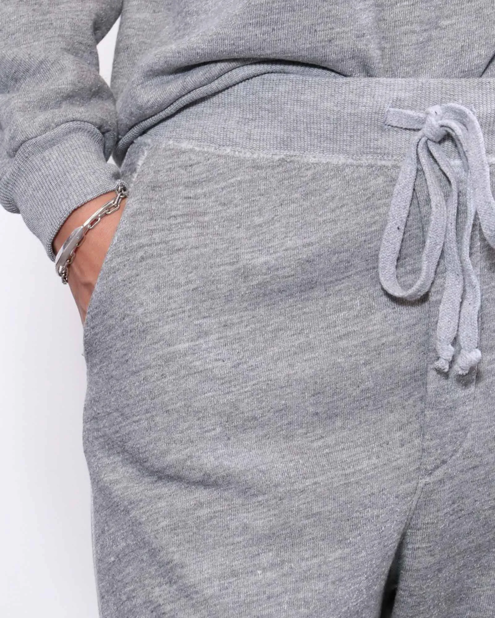 "Nolan" Heather Grey Sweatpants