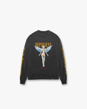 Reborn Long Sleeve T-Shirt - Aged Black