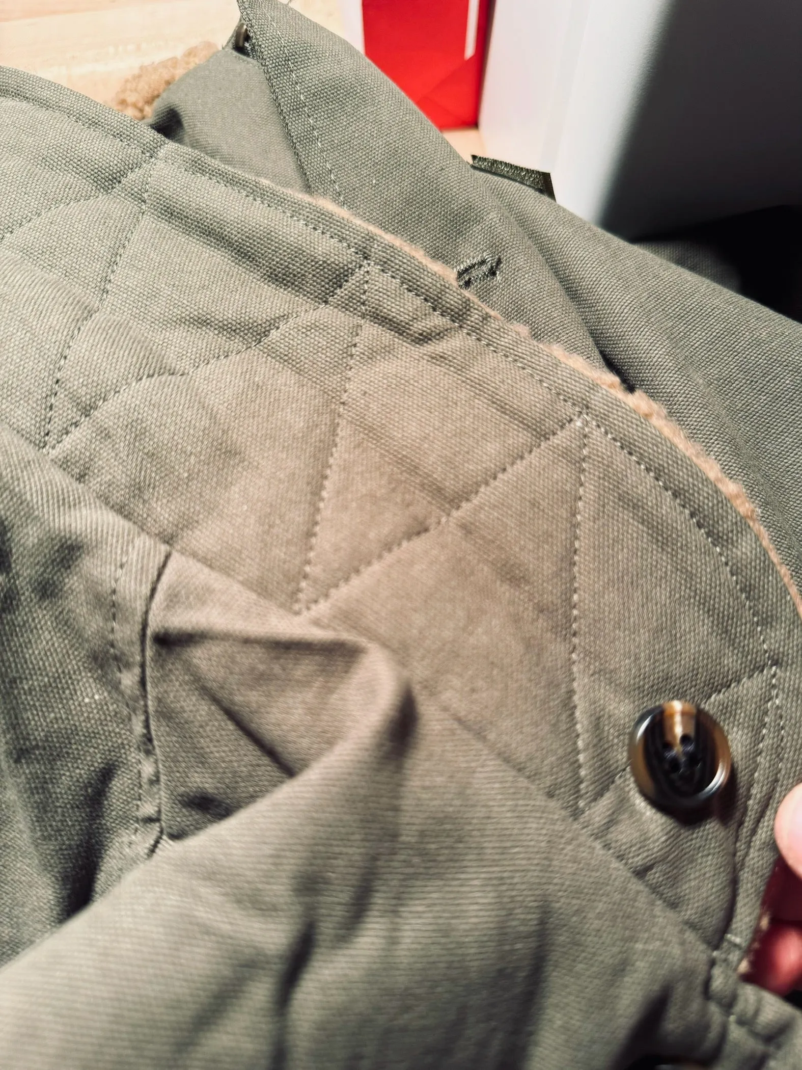 REDBARN RHO Deck Coat Sherpa lined warm jacket