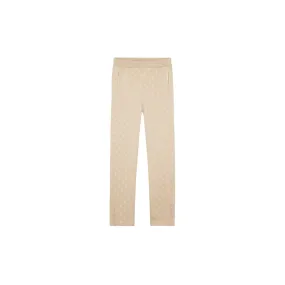 Represent Intarsia Initial Sweatpants Wheat