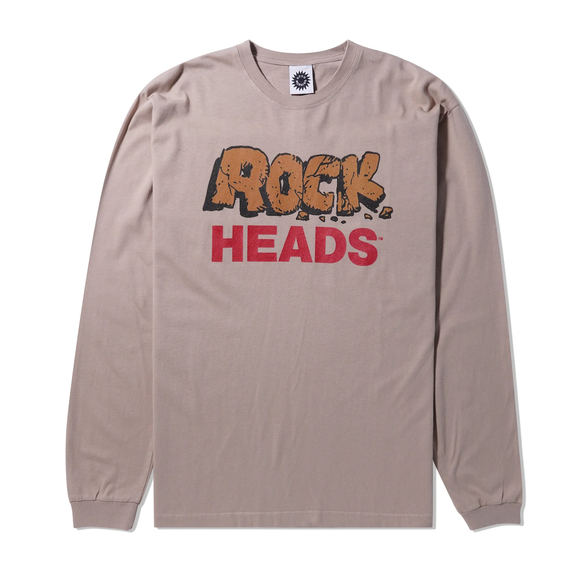 Rock Heads L/S Tee, Sand