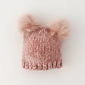Rosy Chenille Beanie Hat Baby & Kids