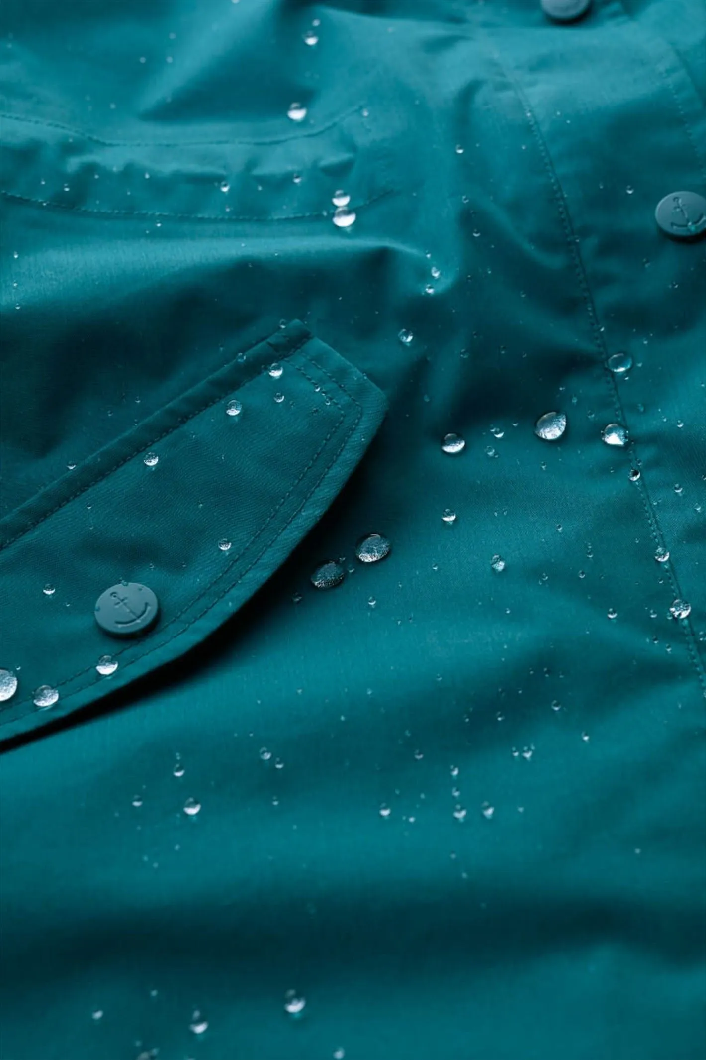 Seasalt Plant Hunter 2 Gust Blue Waterproof Parka Coat