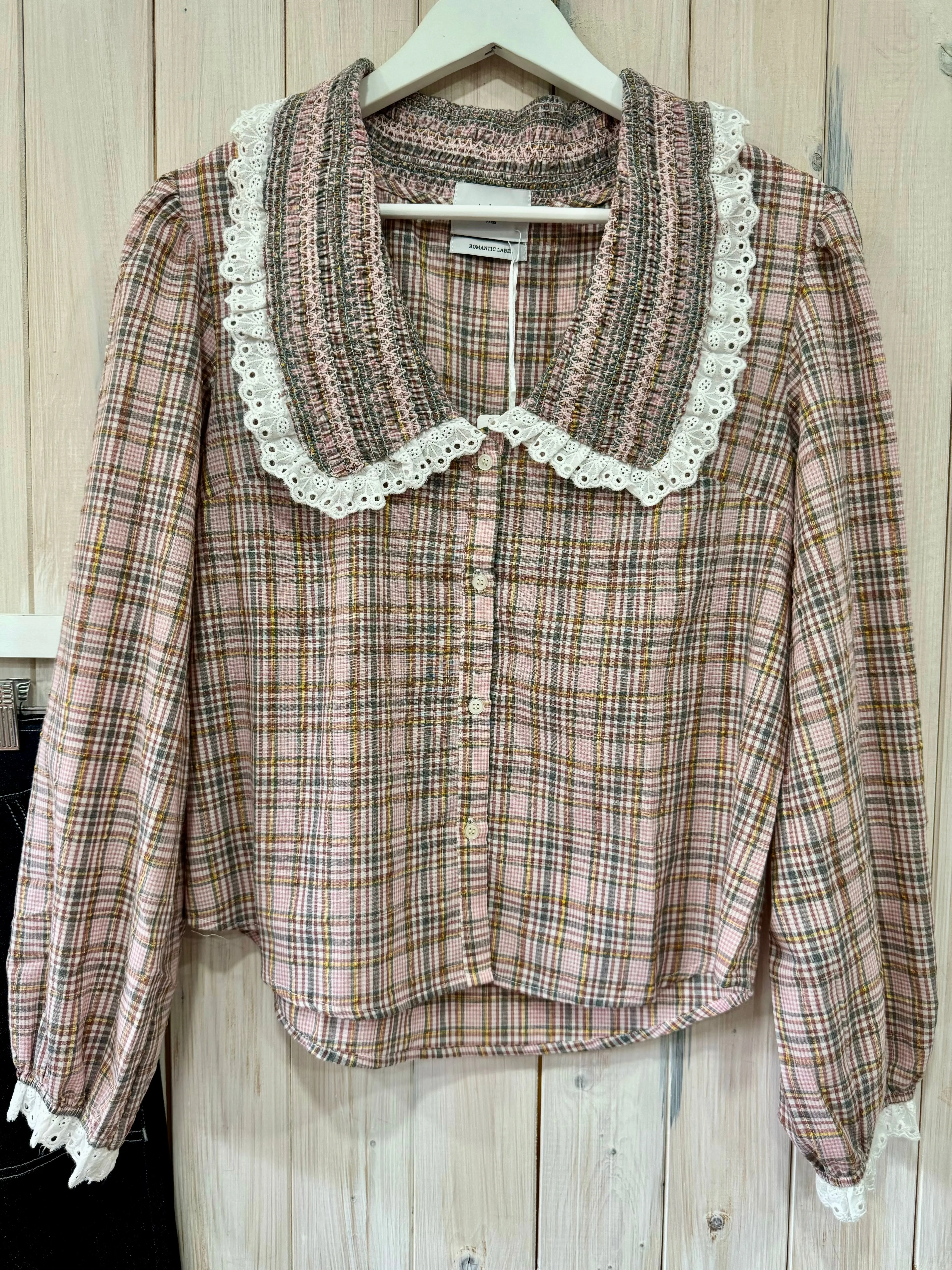 Soren Collar Blouse - 2 Colours - New Brand