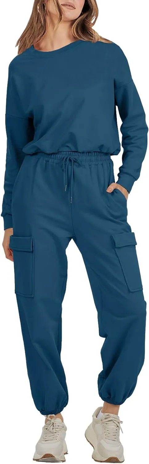 Sporty Long Sleeve & Cargo Sweat Sets