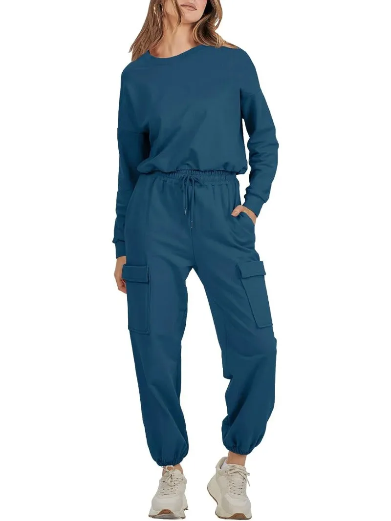 Sporty Long Sleeve & Cargo Sweat Sets