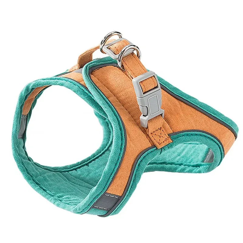 Suede Breathable Cat Harnesses