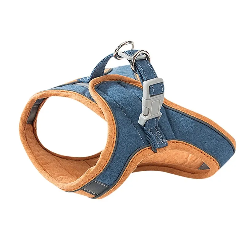 Suede Breathable Cat Harnesses