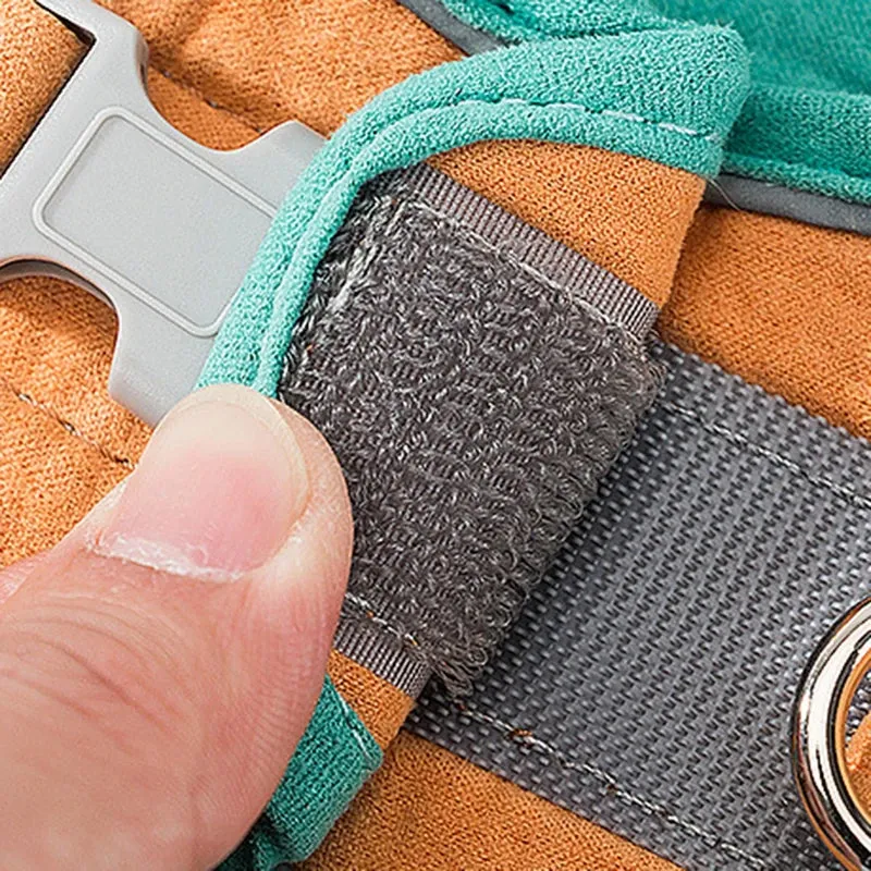 Suede Breathable Cat Harnesses
