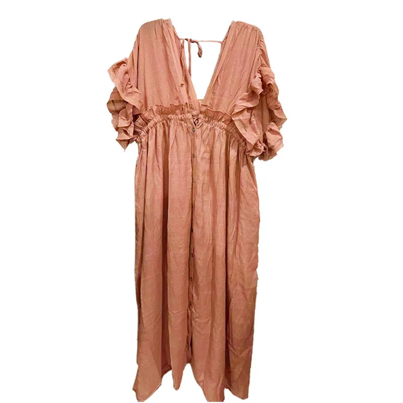 Sun Protection Beach Long Skirt