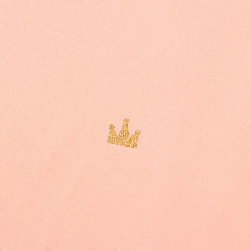 T-Shirt CROWN LOGO SS PEACH MELBA