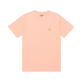 T-Shirt CROWN LOGO SS PEACH MELBA
