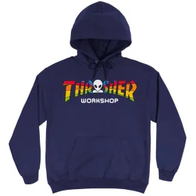 Thrasher x Alien Workshop Spectrum Hoodie - Navy