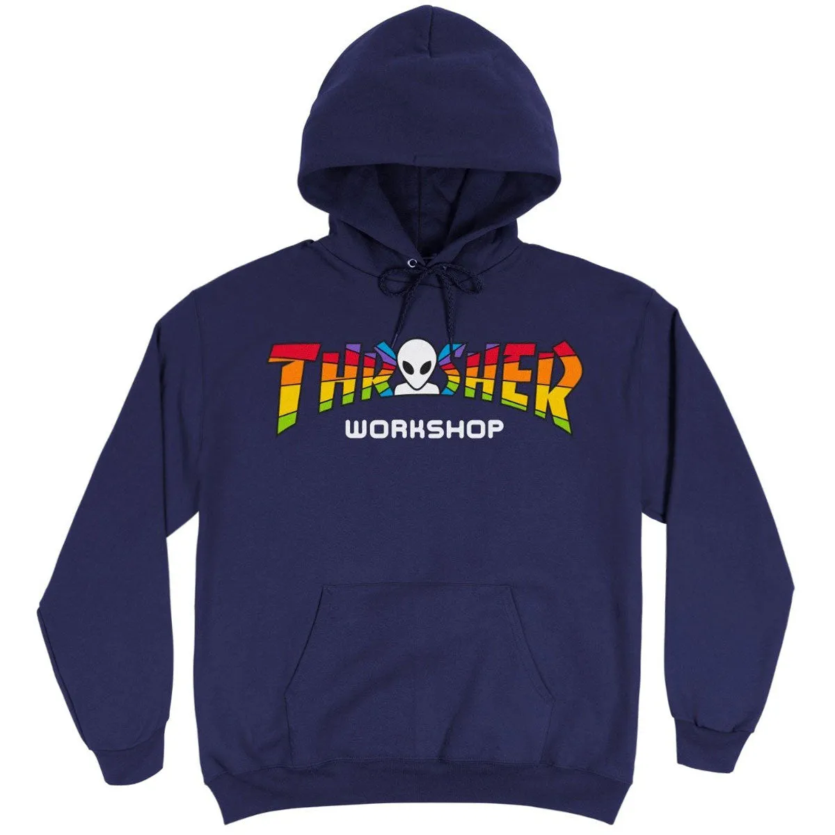 Thrasher x Alien Workshop Spectrum Hoodie - Navy