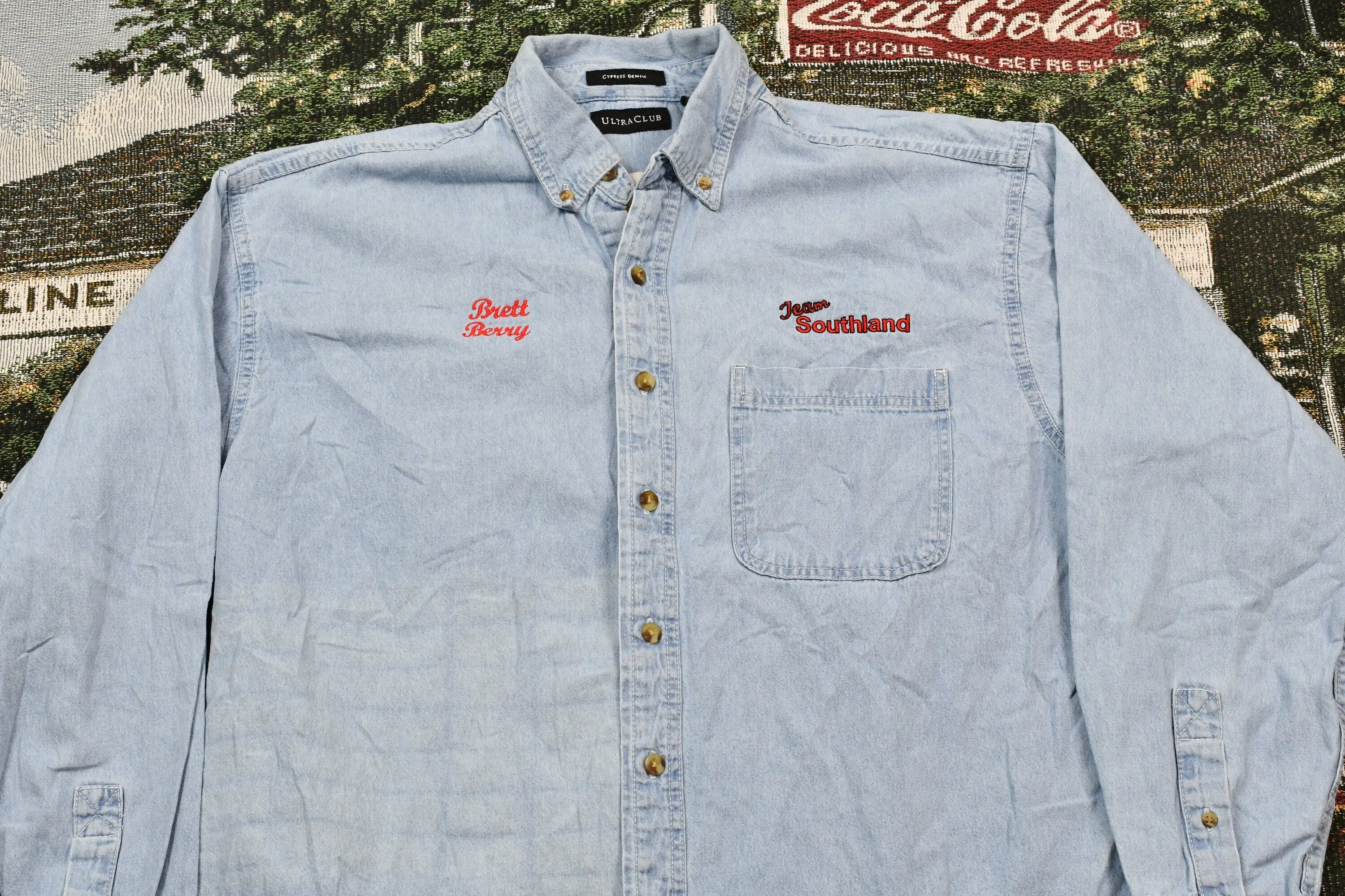 Vintage 1990s Southland Custom Calls Button Up Hunting Shirt