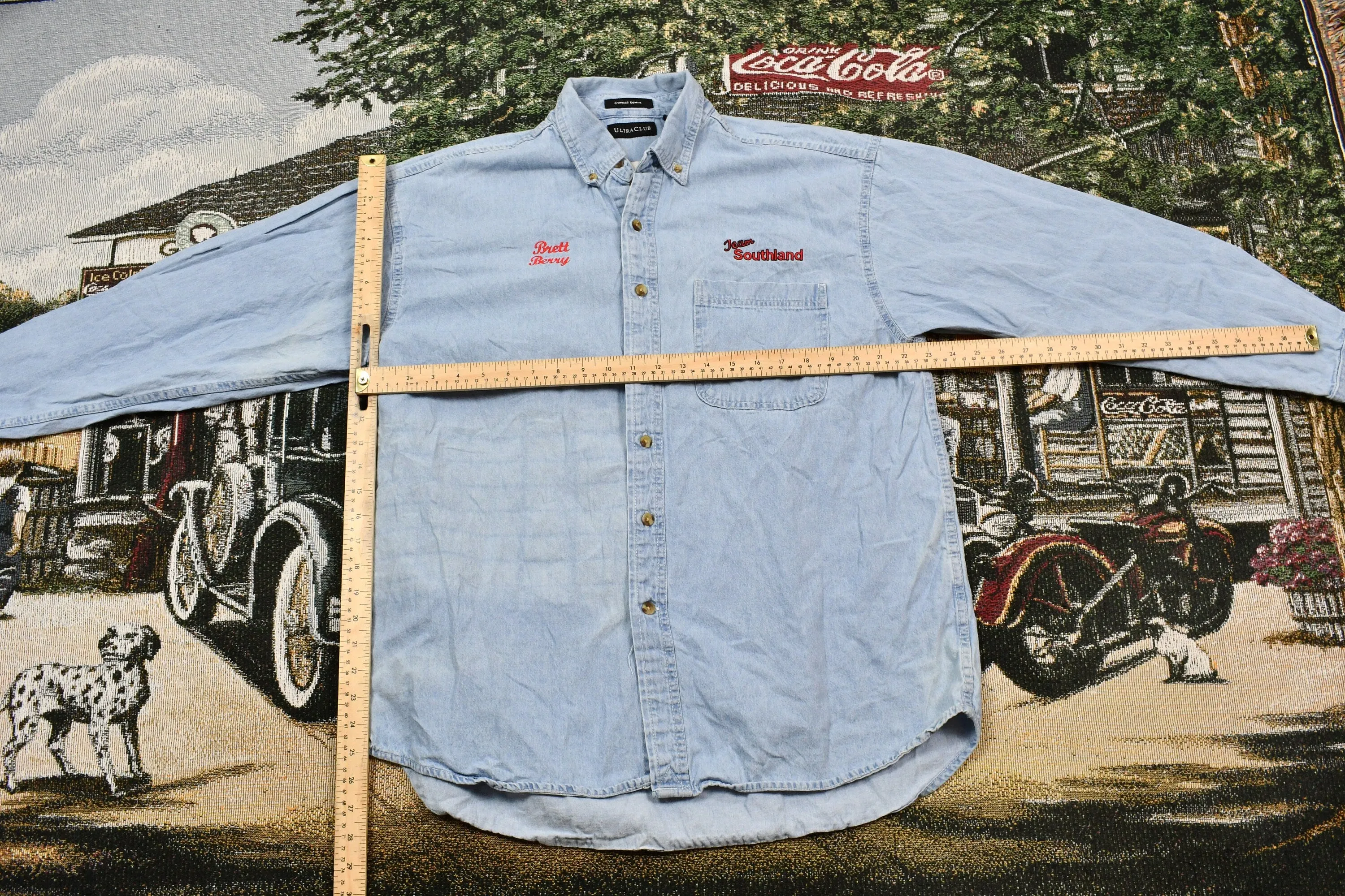 Vintage 1990s Southland Custom Calls Button Up Hunting Shirt
