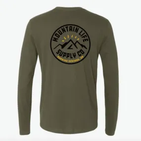 Wilderness Fun Long Sleeve Men's T Shirt