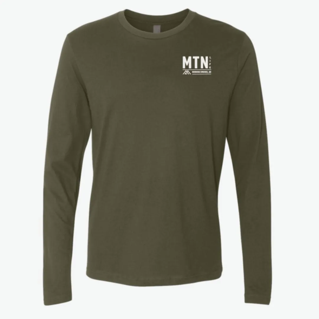 Wilderness Fun Long Sleeve Men's T Shirt